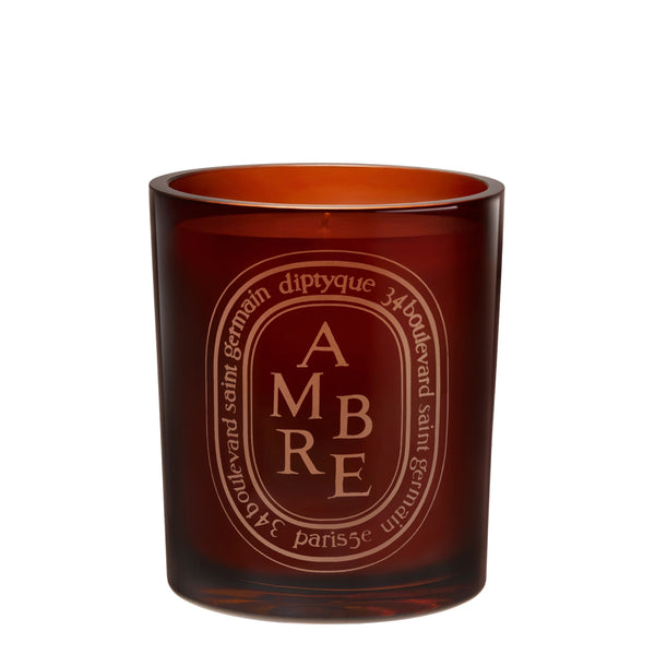 Ambre Colored Candle