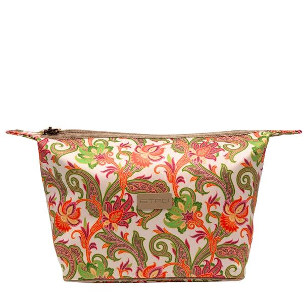 Etro Kulturtasche Orange Flower Large