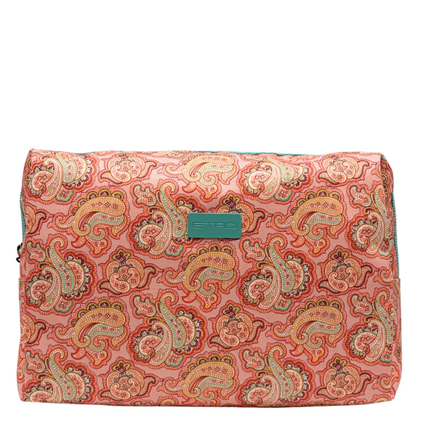 Etro Kulturtasche Paisley Pink Large