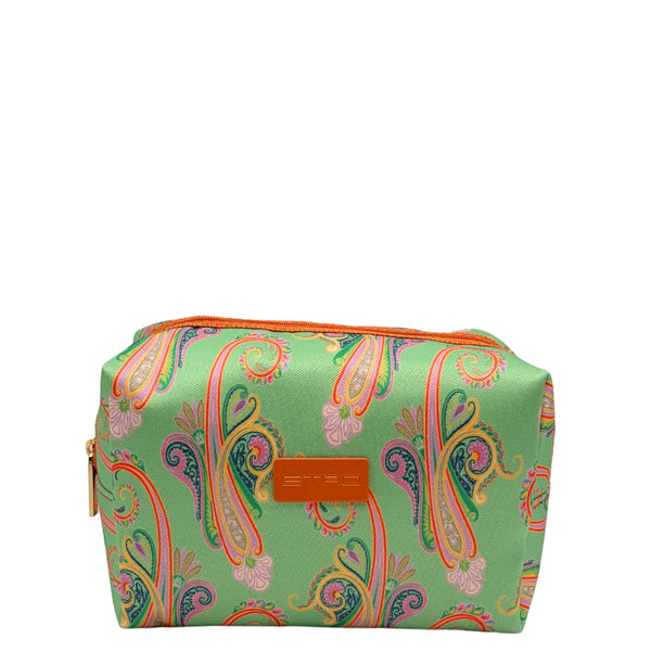 Etro Kulturtasche Paisley Green Small 3