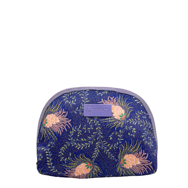 Etro Kulturtasche Violet Flower Small 2