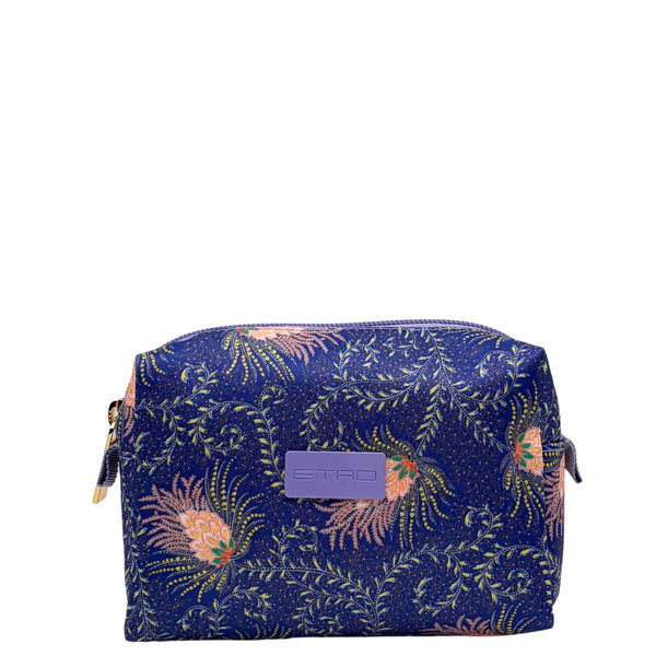 Etro Kulturtasche Violet Flower Small