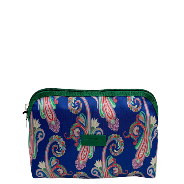 Etro Kulturbeutel Blau Klein 3