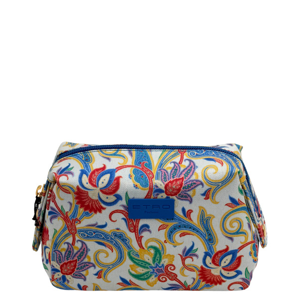 Etro Kulturbeutel Hellblau Mittel 6
