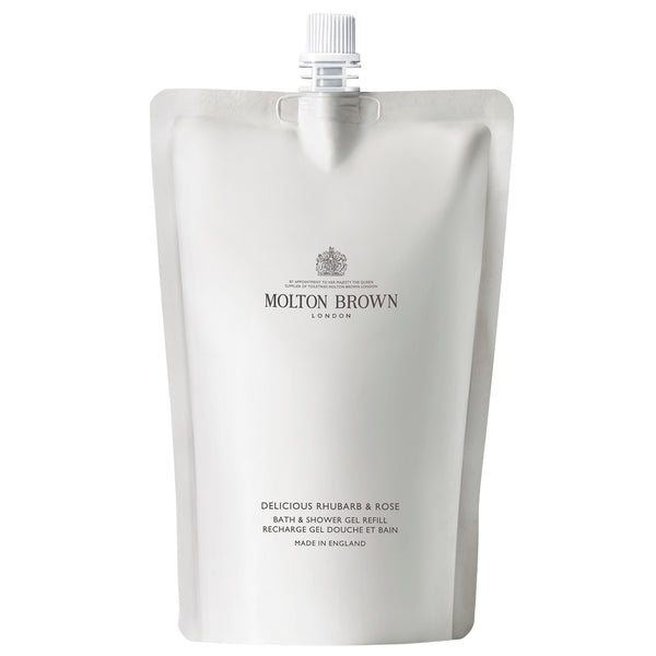 Delicious Rhubarb & Rose Bath & Shower Gel Refill