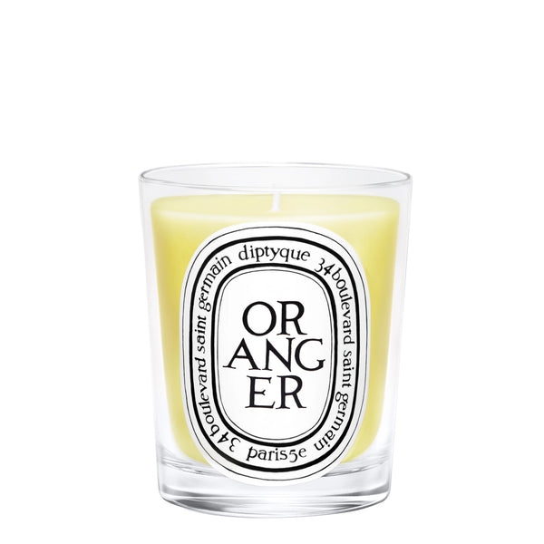 Oranger Kerze