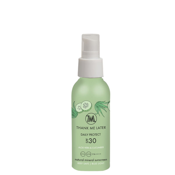 Mineralischer Sonnenschutz mit Aloe Vera und Gurke