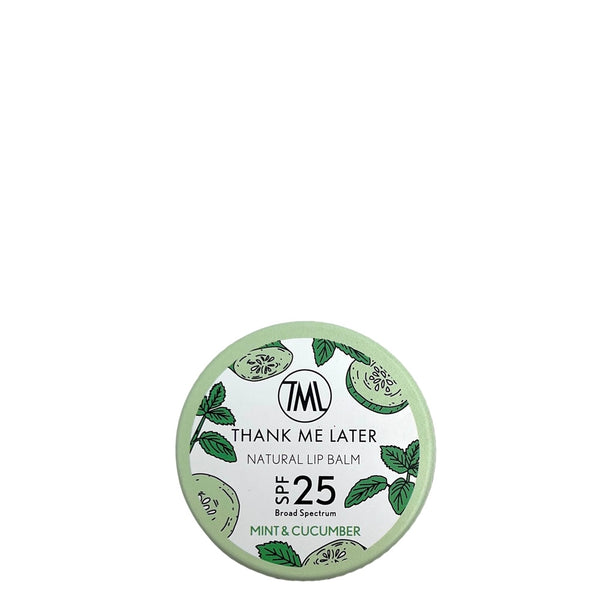 Lippenbalsam mit Minze und Gurke LSF 25