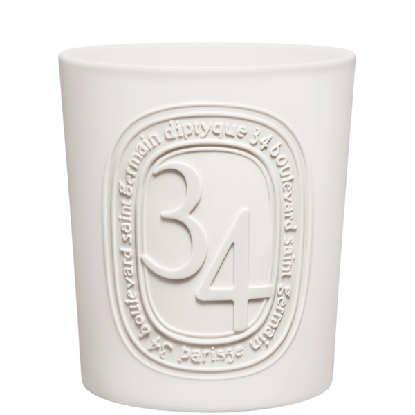 34 Blvd St Germain (3 Wick) Colored Candle