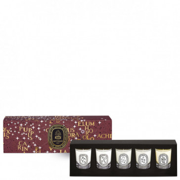 Diptyque Holiday Set of 5 Mini Candles