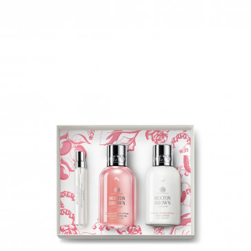 Molton Brown Spring Delicious Rhubarb & Rose Travel Gift Set 
