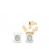Diptyque Holiday Carousel Set with two Candles: Roses & Mimosa 70 gr